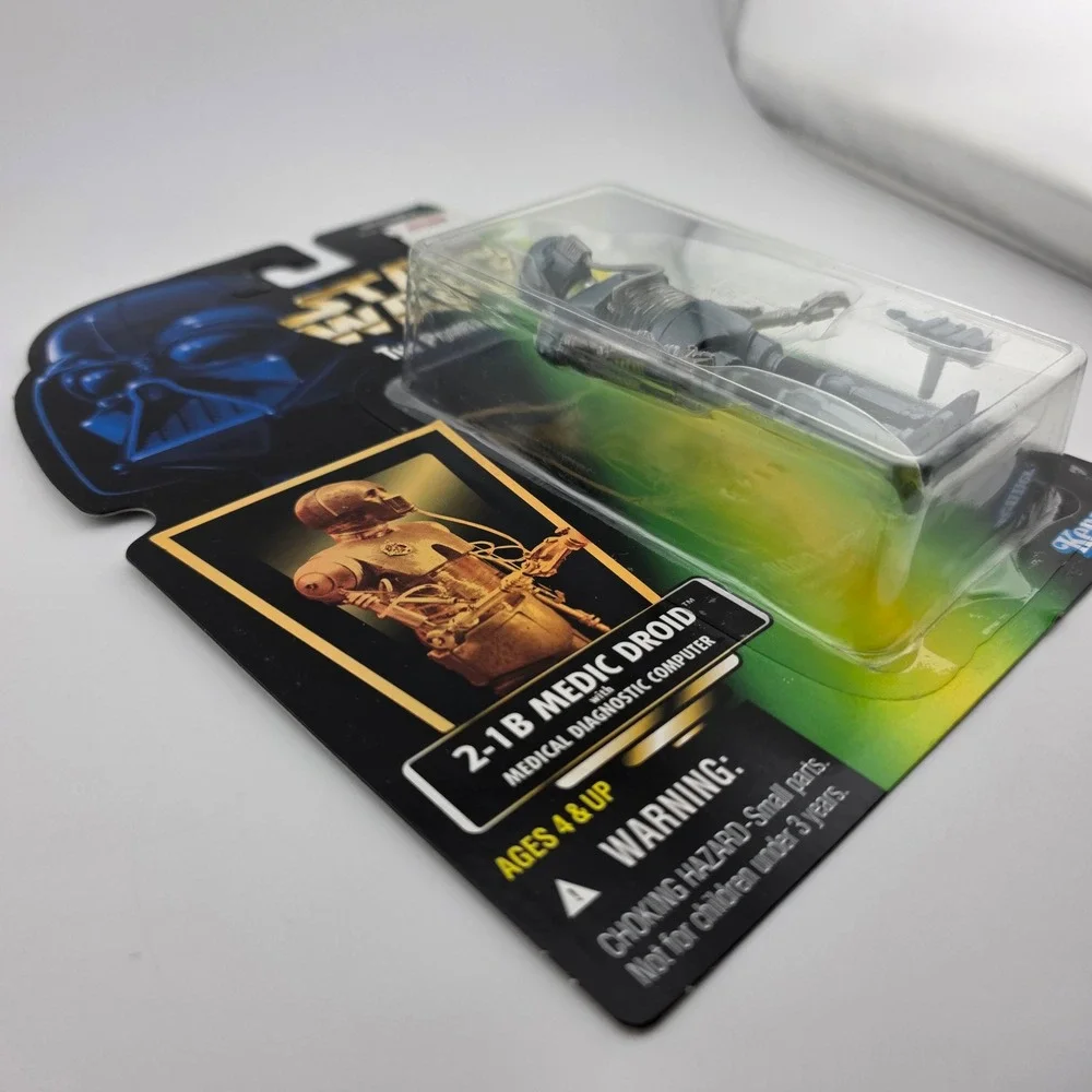 Star Wars POTF 2-1B Medic Droid 1996‎ Kenner MOC Unopened Great Condition